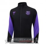 Lunga Zip Giacca Barcelona 2025 2026 Nero I Purpureo Lunga Zip Giacca Barcelona 2025 2026 Nero I Purpureo