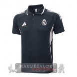 Real Madrid Grigio Navy Rosa Maglia POLO 2025 2026 Real Madrid Grigio Navy Rosa Maglia POLO 2025 2026