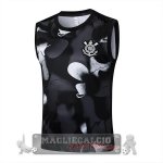Maglia Senza Maniche Formazione Corinthians Paulista 2025 2026 Nero Grigio Maglia Senza Maniche Formazione Corinthians Paulista 2025 2026 Nero Grigio