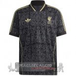 Thailandia Speciale Maglia Liverpool 2025 2026 Nero Grigio Thailandia Speciale Maglia Liverpool 2025 2026 Nero Grigio