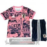 Speciale Set Completo Maglia Bambino Giappone 2026 Rosa Nero Speciale Set Completo Maglia Bambino Giappone 2026 Rosa Nero