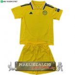 Away Maglia Calcio Set Completo Bambino Leeds United 2024 2025 Away Maglia Calcio Set Completo Bambino Leeds United 2024 2025