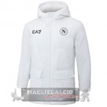 Chaqueta De Algodón Napoli 2024 2025 Bianco Chaqueta De Algodón Napoli 2024 2025 Bianco