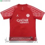 Thailandia Portiere Maglia Calcio Paris Saint Germain 2024 2025 Rosso Thailandia Portiere Maglia Calcio Paris Saint Germain 2024 2025 Rosso