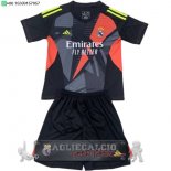 Portiere Set Completo Uomo Real Madrid 2024 2025 Nero Portiere Set Completo Uomo Real Madrid 2024 2025 Nero