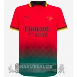 Thailandia Fourth Maglia Calcio AC Milan 2024 2025 Rosso Verde Thailandia Fourth Maglia Calcio AC Milan 2024 2025 Rosso Verde