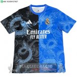 Thailandia speciale Maglia Calcio Real Madrid 2025 2026 Nero Blu Thailandia speciale Maglia Calcio Real Madrid 2025 2026 Nero Blu