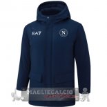Chaqueta De Algodón Napoli 2024 2025 Blu Marino Chaqueta De Algodón Napoli 2024 2025 Blu Marino