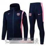 Set Completo Lunga Zip Giacca Felpa Cappuccio Barcelona 2025 2026 Blu Navy Rosa Set Completo Lunga Zip Giacca Felpa Cappuccio Barcelona 2025 2026 Blu Navy Rosa