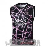 Maglia Senza Maniche Formazione Paris Saint Germain 2025 2026 Nero Rosa Maglia Senza Maniche Formazione Paris Saint Germain 2025 2026 Nero Rosa