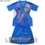 Portiere Maglia Calcio Set Completo Bambino Leeds United 2024 2025 Blu Portiere Maglia Calcio Set Completo Bambino Leeds United 2024 2025 Blu