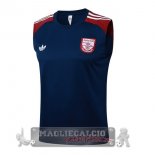 Arsenal Maglia Senza Maniche Formazione 2025 2026 Blu Navy I Rosso Arsenal Maglia Senza Maniche Formazione 2025 2026 Blu Navy I Rosso