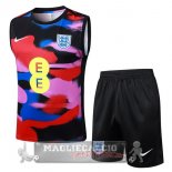 Formazione Senza Maniche Set Completo Inghilterra 2026 Blu Rosa Formazione Senza Maniche Set Completo Inghilterra 2026 Blu Rosa
