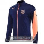 Lunga Zip Giacca Barcelona 2025 2026 Blu Arancione Lunga Zip Giacca Barcelona 2025 2026 Blu Arancione