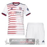Cagliari Calcio Set Completo Bambino Maglia Calcio Away 2021-22 Cagliari Calcio Set Completo Bambino Maglia Calcio Away 2021-22