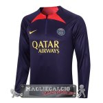 Paris Saint Germain Purpureo Rosso Felpa Da Allenamento 2023-24 Paris Saint Germain Purpureo Rosso Felpa Da Allenamento 2023-24