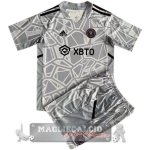 Inter Miami Set Completo Bambino Maglia Calcio Portiere 2022-23 Grigio Inter Miami Set Completo Bambino Maglia Calcio Portiere 2022-23 Grigio