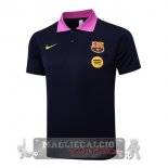Barcelona Blu Navy Purpureo Maglia POLO 2025 2026 Barcelona Blu Navy Purpureo Maglia POLO 2025 2026