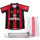 Home Conjunto De Bambino AC Milan Retro 1998 1999 Home Conjunto De Bambino AC Milan Retro 1998 1999