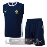 Formazione Senza Maniche Set Completo Portogallo 2026 Blu Bianco Formazione Senza Maniche Set Completo Portogallo 2026 Blu Bianco