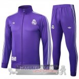 Set Completo Lunga Zip Giacca Bambino Real Madrid 2025 2026 I Purpureo Set Completo Lunga Zip Giacca Bambino Real Madrid 2025 2026 I Purpureo