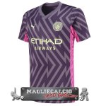 Thailandia Maglia Calcio Portiere Manchester City 2023-24 Purpureo Thailandia Maglia Calcio Portiere Manchester City 2023-24 Purpureo