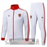 Set Completo Lunga Zip Giacca Bayern Munich 2025 2026 Bianco Rosso Set Completo Lunga Zip Giacca Bayern Munich 2025 2026 Bianco Rosso