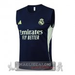 Maglia Formazione Senza Maniche Real Madrid 2025 2026 Blu Navy I Verde Maglia Formazione Senza Maniche Real Madrid 2025 2026 Blu Navy I Verde