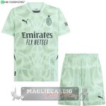 Portiere Set Completo Uomo AC Milan 2024 2025 Verde Portiere Set Completo Uomo AC Milan 2024 2025 Verde