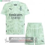 Portiere Set Completo Uomo AC Milan 2024 2025 Verde Portiere Set Completo Uomo AC Milan 2024 2025 Verde