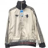 Giacca a vento Juventus 2025 2026 Bianco Giallo Giacca a vento Juventus 2025 2026 Bianco Giallo