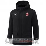 Chaqueta De Algodón AC Milan 2024 2025 I Nero Chaqueta De Algodón AC Milan 2024 2025 I Nero