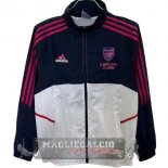 Giacca a vento Arsenal 2025 2026 Blu Bianco Rosa Giacca a vento Arsenal 2025 2026 Blu Bianco Rosa