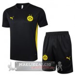 Set Completo Maglia Formazione Borussia Dortmund 2024 2025 Nero Giallo Set Completo Maglia Formazione Borussia Dortmund 2024 2025 Nero Giallo