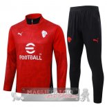 Set Completo Felpa Allenamento AC Milan 2025 2026 Set Completo Felpa Allenamento AC Milan 2025 2026
