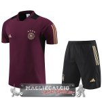 Germania Insieme Completo Bambino Formazione 2023 Borgogna Nero Germania Insieme Completo Bambino Formazione 2023 Borgogna Nero
