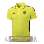 Real Madrid Giallo Maglia POLO 2025 2026 Real Madrid Giallo Maglia POLO 2025 2026