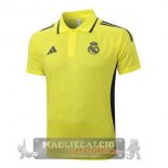 Real Madrid Giallo Maglia POLO 2025 2026 Real Madrid Giallo Maglia POLO 2025 2026