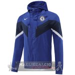 Chelsea Blu Nero Giacca a vento 2022-23 Chelsea Blu Nero Giacca a vento 2022-23