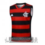 Maglia Flamengo Senza Maniche Formazione 2025 2026 Rosso Nero Maglia Flamengo Senza Maniche Formazione 2025 2026 Rosso Nero