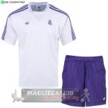 speciale Set Completo Bambino Real Madrid 2025 2026 Bianco Purpureo speciale Set Completo Bambino Real Madrid 2025 2026 Bianco Purpureo
