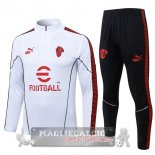 Set Completo Felpa Allenamento AC Milan 2025 2026 Set Completo Felpa Allenamento AC Milan 2025 2026