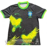 Thailandia Speciale Maglia Brasile 2026 Nero Giallo Verde Thailandia Speciale Maglia Brasile 2026 Nero Giallo Verde