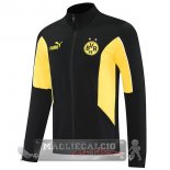 Lunga Zip Giacca Borussia Dortmund 2025 2026 Nero Giallo Lunga Zip Giacca Borussia Dortmund 2025 2026 Nero Giallo