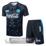 Set Completo Maglia Formazione Napoli 2025 2026 Grigio Blu Set Completo Maglia Formazione Napoli 2025 2026 Grigio Blu