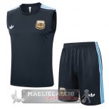 Formazione Senza Maniche Set Completo Argentina 2026 Grigio Navy Formazione Senza Maniche Set Completo Argentina 2026 Grigio Navy