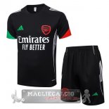 Set Completo Arsenal Maglia Formazione 2025 2026 Nero Rosso Set Completo Arsenal Maglia Formazione 2025 2026 Nero Rosso