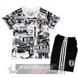 Speciale Set Completo Maglia Bambino Giappone 2026 Bianco Nero Speciale Set Completo Maglia Bambino Giappone 2026 Bianco Nero