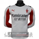 Away Jugadores Maglia Manga Larga AC Milan 2025 2026 Away Jugadores Maglia Manga Larga AC Milan 2025 2026