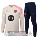 Set Completo Felpa Allenamento Formazione Barcelona 2025 2026 Giallo Rosa Set Completo Felpa Allenamento Formazione Barcelona 2025 2026 Giallo Rosa